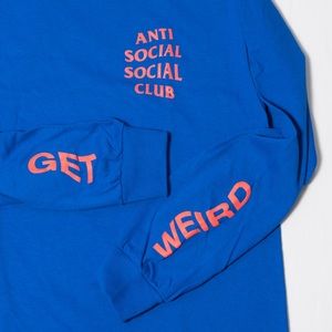 ANTI SOCIAL SOCIAL CLUB GET WEIRD LONG SLEEVE T